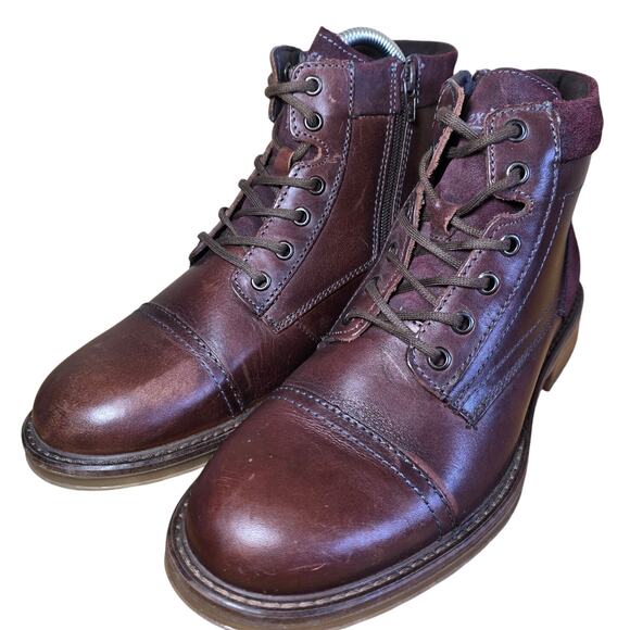 Flexi Other - Flexi Country Men's Leather ZIp Trail Boots Mens Size 7.5 Womens Size 9 Great